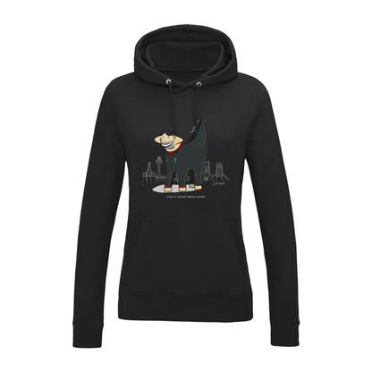 RINGSPUN COTTON HOODIE (LADIES FIT)