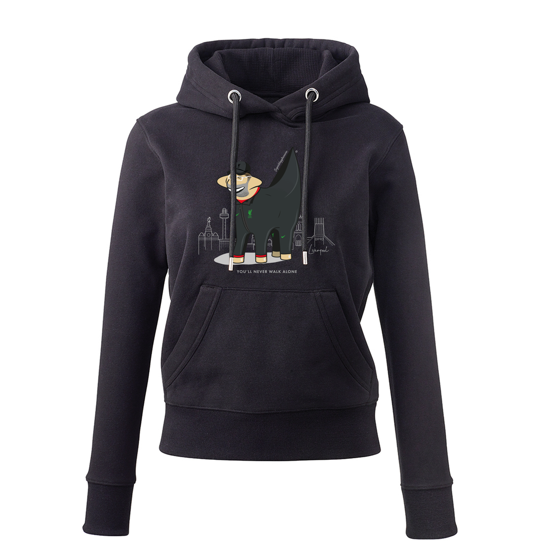 DELUXE ORGANIC HOODIE (ADULT LADIES )