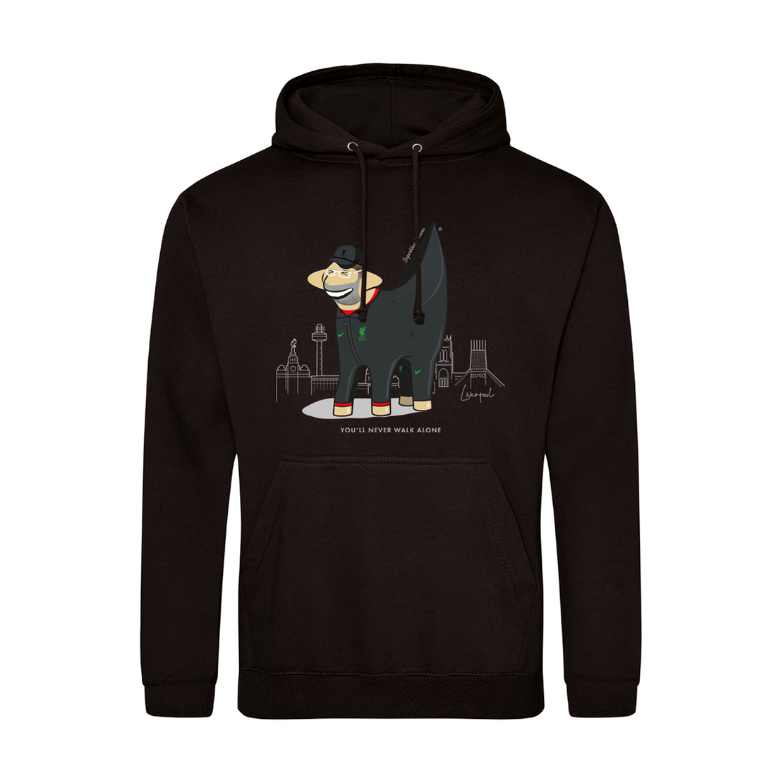 RINGSPUN COTTON HOODIE (MENS/UNISEX)