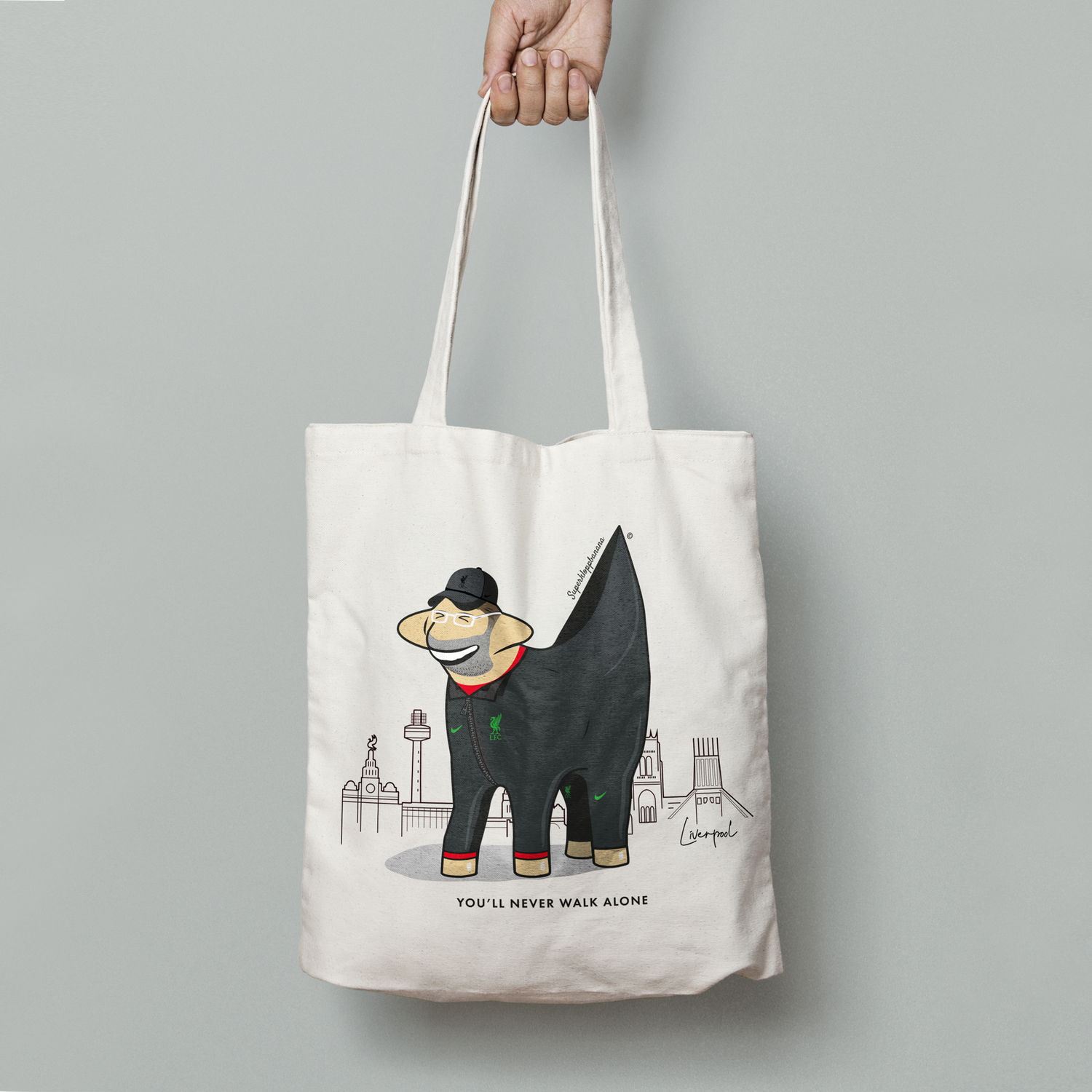 Liverpool Waterfront Tote bag